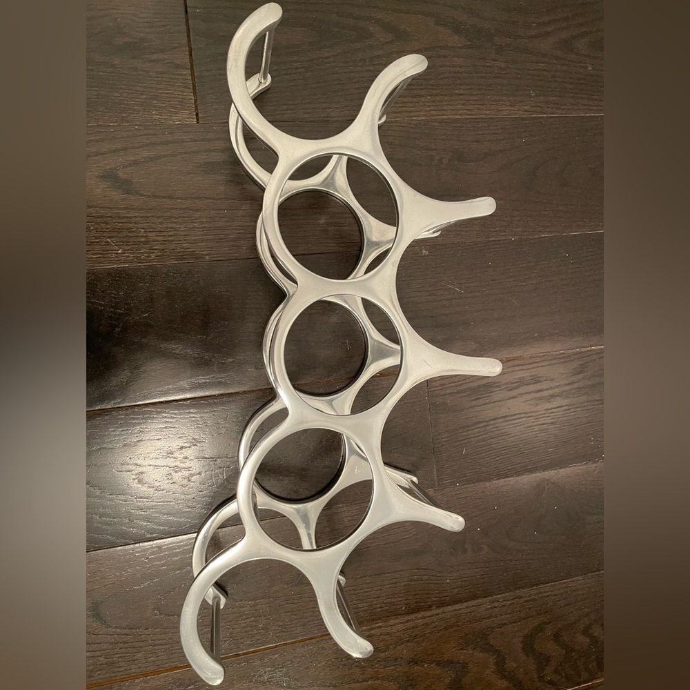 Wine Rack - Silver